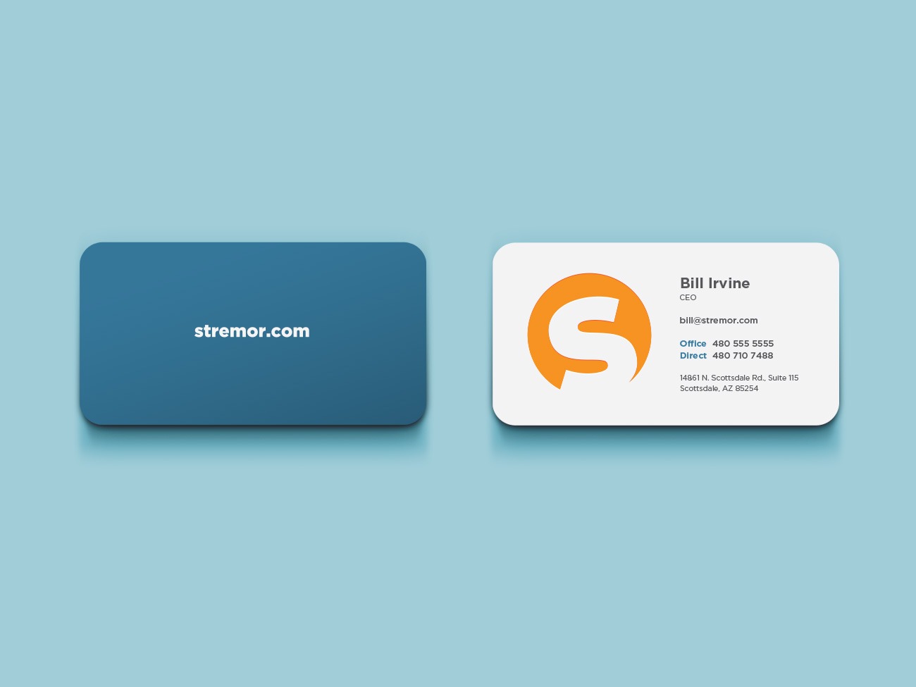 Stremor Branding & Business Card Design